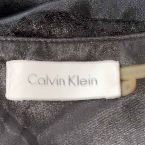 Calvin Klein 100% Silk Halter Maxi Dress - Picture 11 of 12